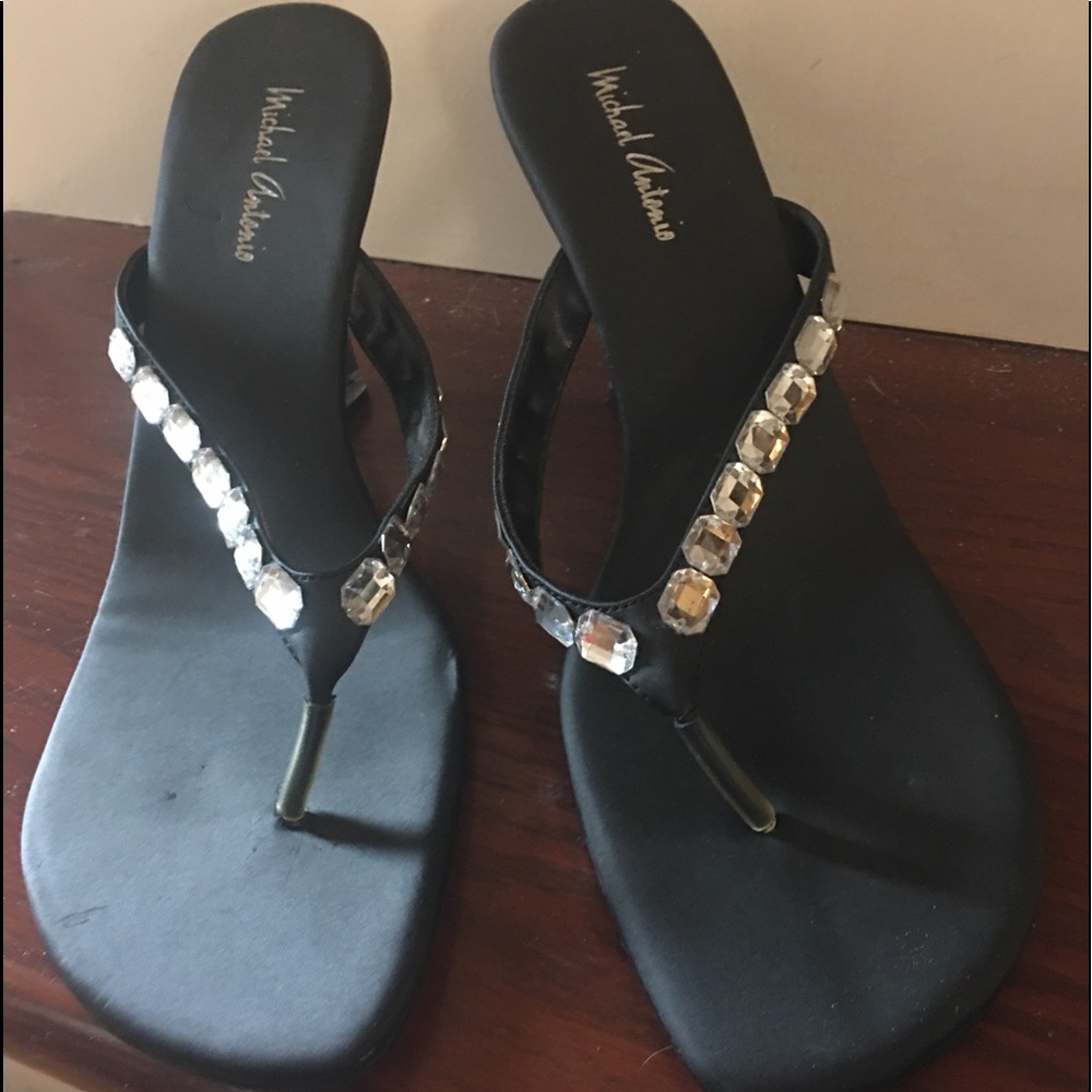 3/$15- ✨Vintage Michael Antonio AcryliSandal✨ADD-ON $60➕✨